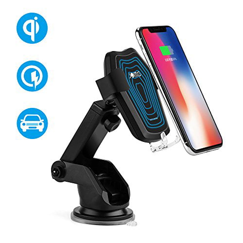 Car Wireless Charger Air Vent Mount Phone Holder Phone Stand,10W Charge for Samsung Galaxy S8 S7/S7 Edge,Note 8 Note 5 i8 i8Plus and Qi Enabled Devices Standard Charge for iPhone X 